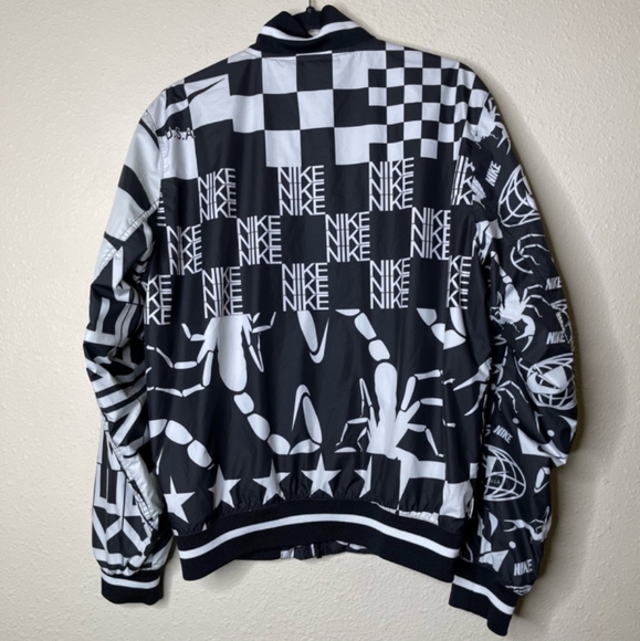 Nike Sportswear Printed Scorpion Full Zip Bomber Jacket Size Small - Picture 3 of 6